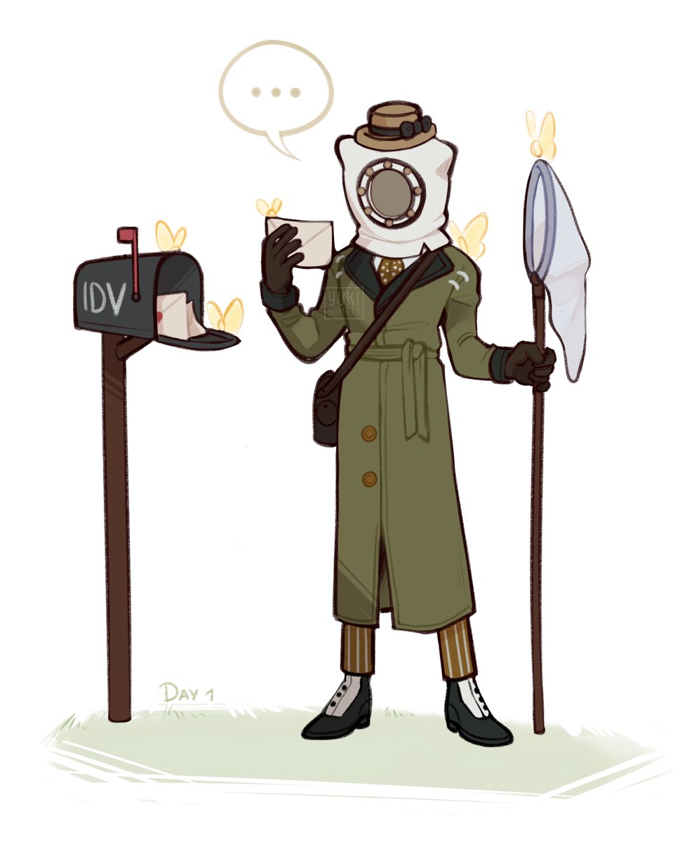 Day 1
Time to spoil my favorite character and draw Melly on a daily bases (trying at least.. wish me luck) 

#idv #identityv