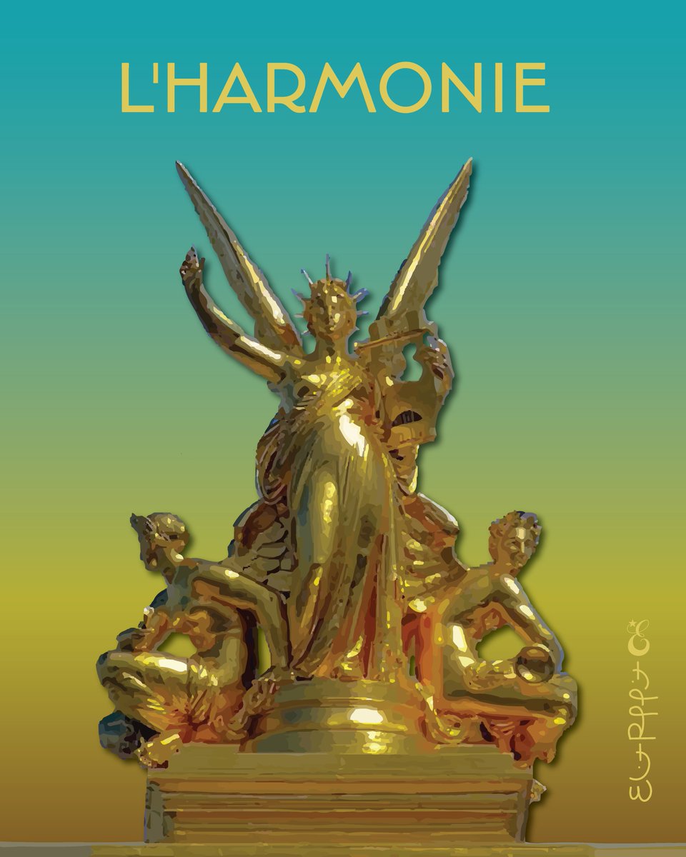 EliotRaffit's tweet photo. L'HARMONIE IN PARIS by ELIOT RAFFIT - Digital Painting - Collectible Fine Art from the PORTRAITS Collection - America's Digital Artist https://t.co/0WIvoofuDm #Eliot #EliotRaffit #DigitalPainting #DigitalArt #FineArt #Paris #France #ParisOperaHouse #Harmony #PalaisGarnier #CharlesGumery #Gold #ParisRooftop