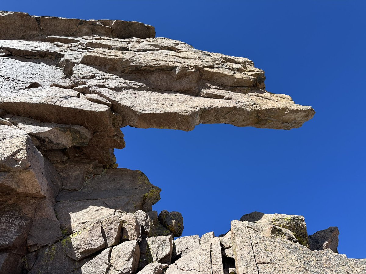 SeanCasserly's tweet image. Longs Peak via Keyhole 
#summitswagger #peakbagger