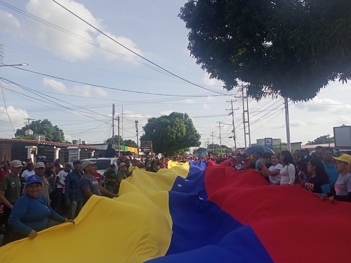 Ayer marchó Barinas , fuimos por la Paz y el triunfo del gallo pinto 😁