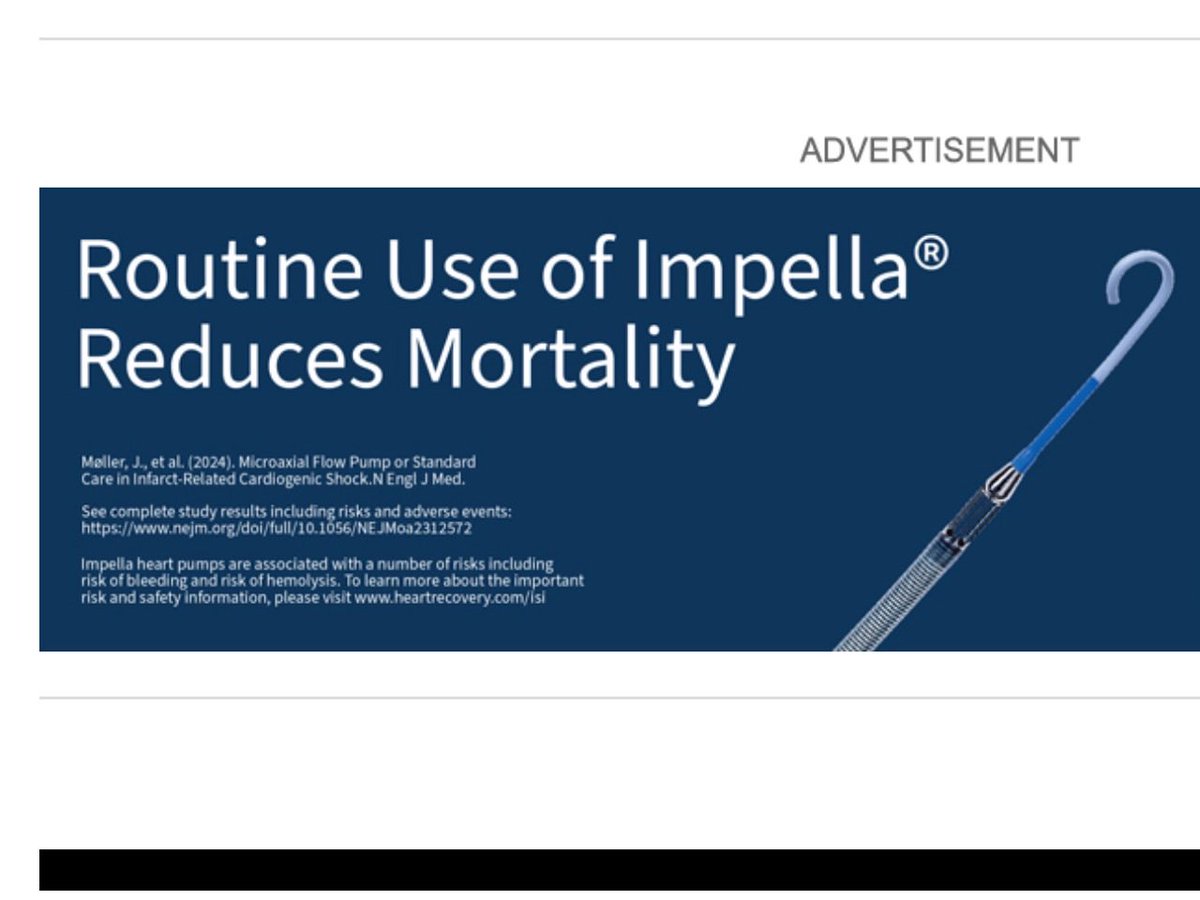 Gosh, I was surprised to see this ad for a medical device that might be beneficial in very specific circumstances and has substantial risks. It showed up in my <a href="/nytimes/">The New York Times</a> feed. Seems to lack any nuance. The <a href="/US_FDA/">U.S. FDA</a> approved this ad?