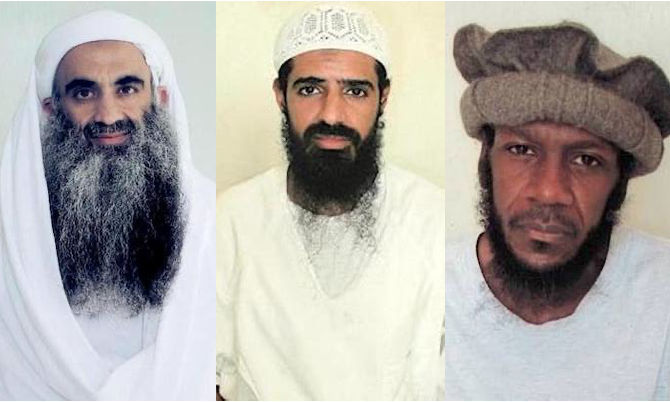 GuantanamoAndy's tweet photo. Lloyd Austin Cynically Revokes 9/11 Plea Deals, Which Correctly Concluded That the Use of Torture Is Incompatible With the Pursuit of Justice - my latest, cross-posted from Close Guantanamo, about the US govt's shameful capitulation to endless vengeance https://t.co/qWQJ8wEsiD https://t.co/NuIwljOlYr