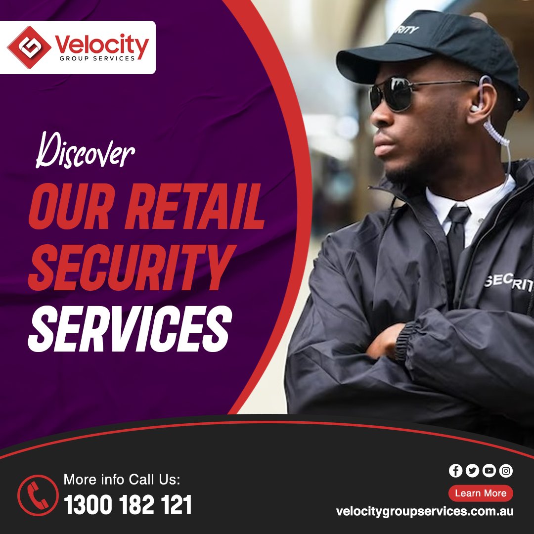 Velocitygrp_au's tweet image. Boost your retail security with Velocity Group. Our expert team is ready to protect your store from theft and vandalism. Learn more today!  velocitygroupservices.com.au/retail-security🛒👮‍♂️ #RetailSecurity #StoreProtection #VelocityGroup #RetailSafety
