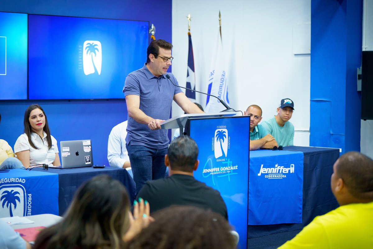 pnp_pr's tweet photo. Hoy, nuestro Directorio de la Juventud se reunió para delinear los trabajos y estrategias que ejecutaremos de cara a noviembre.
Con energía y determinación, estamos listos para llevar adelante nuestras metas y seguir construyendo un mejor futuro para todos. https://t.co/uGUGqBUGi6