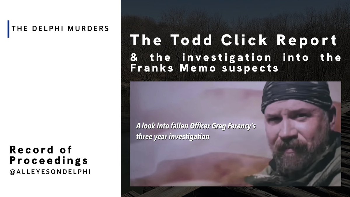 alleyesondelphi's tweet image. I used ChatDB for the latest vid. I think Not_DB’s fans are gonna like it!

#RichardAllen
#AllEyesOnDelphi
#ToddClickReport
@TrueCrimeAudit

youtu.be/_Y7R2AxZrfo?si…