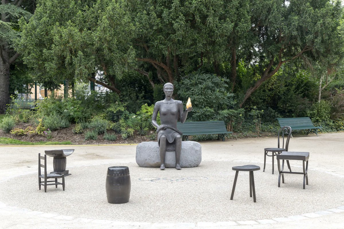 Culture Type (@culturetype) on Twitter photo Paris 2024: Alison Saar's Olympic Installation Offers Welcoming Place to Sit and Reflect in Garden of Champs-Elysées. | culturetype.com/2024/07/20/par… via @culturetype <a href="/LALOUVER/">L.A. Louver</a> <a href="/parisolympicss/">Paris 2024 Olympics</a> <a href="/Olympics/">The Olympic Games</a> Paris 2024: Alison Saar's Olympic Installation Offers Welcoming Place to Sit and Reflect in Garden of Champs-Elysées. | culturetype.com/2024/07/20/par… via @culturetype <a href="/LALOUVER/">L.A. Louver</a> <a href="/parisolympicss/">Paris 2024 Olympics</a> <a href="/Olympics/">The Olympic Games</a>