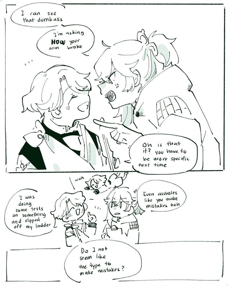 Two weirdos talking

#リバース1999 #Reverse1999 #Reverse1999fanart 