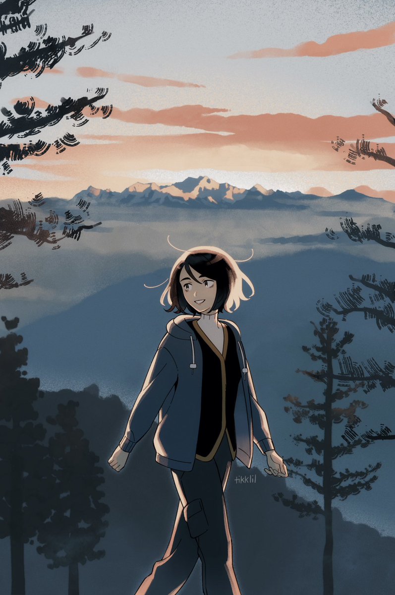 tikklil's tweet photo. Variant cover for The Final Trip that I made in class this summer.
I’m so ready to crank out 200 pages of this (I already have, like 70 lmao)
#thefinaltrip https://t.co/zVOcty61Iy