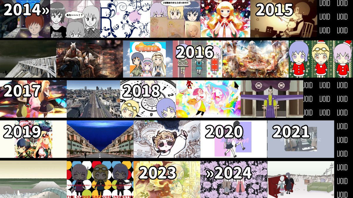 sequenceroid's tweet image. 2024/8/5は雲収集業者がマインドトラベルをインターネットに初投稿した2014/8/5から10年目の日です🎈アルバム曲も含むと全48曲💿ずっと不確かで弱小業者なままの当楽団だったけど、受けとめてくれるみんながわたし達を雲収集業者にしてくれました📛見つけてくれて、聴いてくれて本当にありがとう！！！