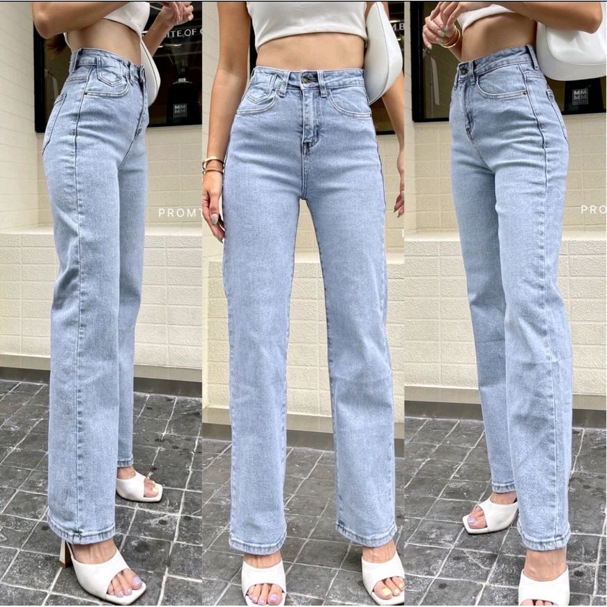 ลองดู ยีนขากระบอก ยีนขากระบอก ฟอก เอวสูง งานป้าย ในราคา ฿155 ที่ Shopee s.shopee.co.th/9Uhe6Fll8T?sha…