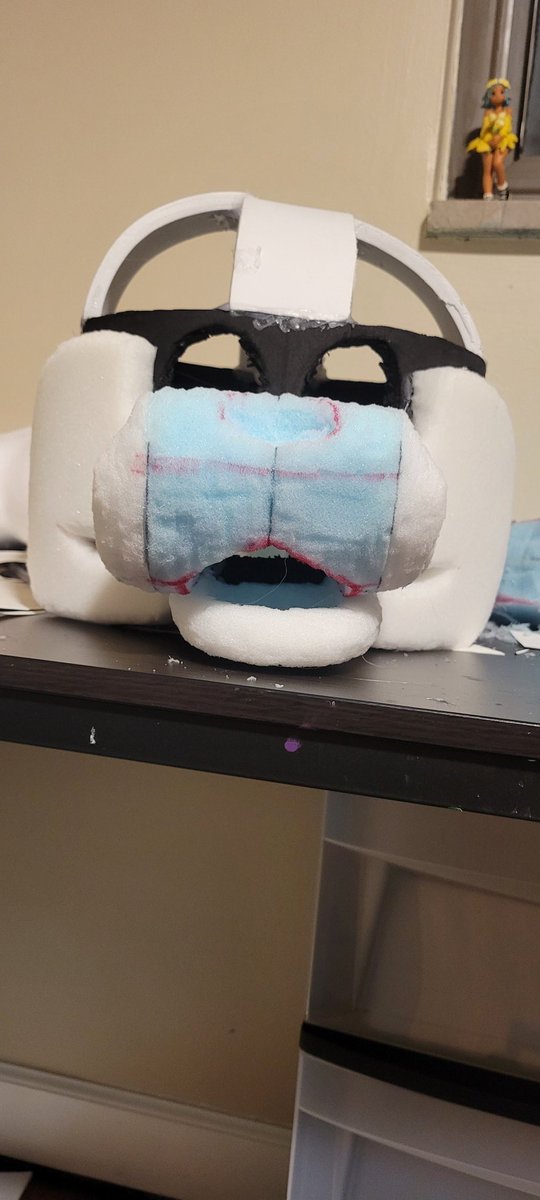 First fursuit underway! Making it for <a href="/PupaccinoPwease/">PupaccinoPwease</a>