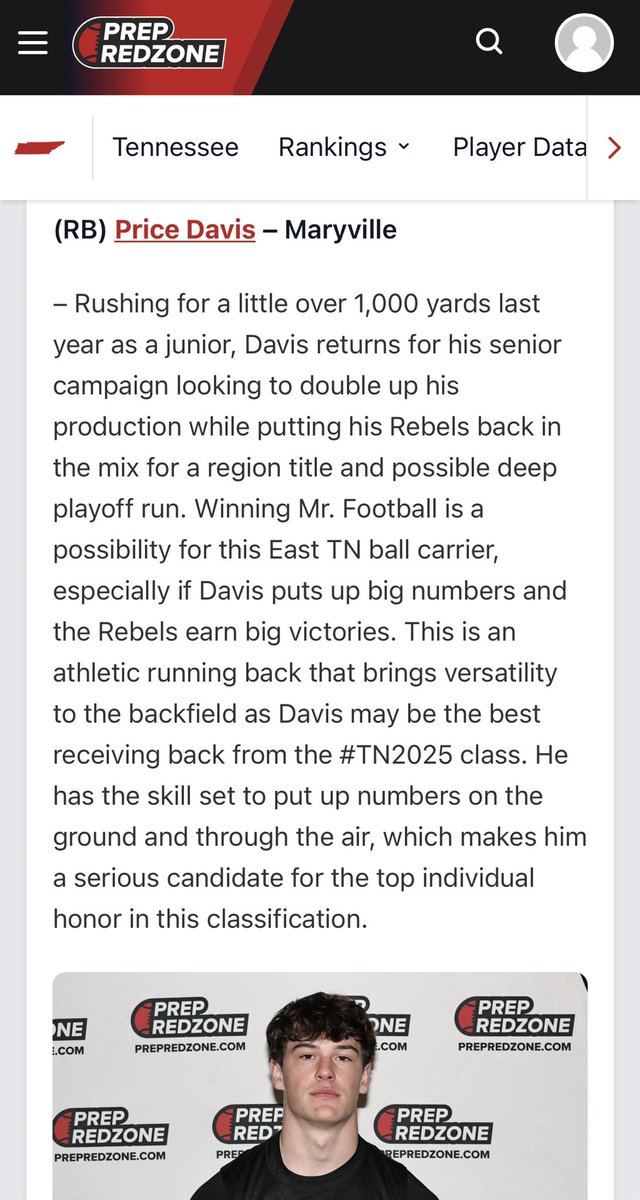 Price Davis tweet media