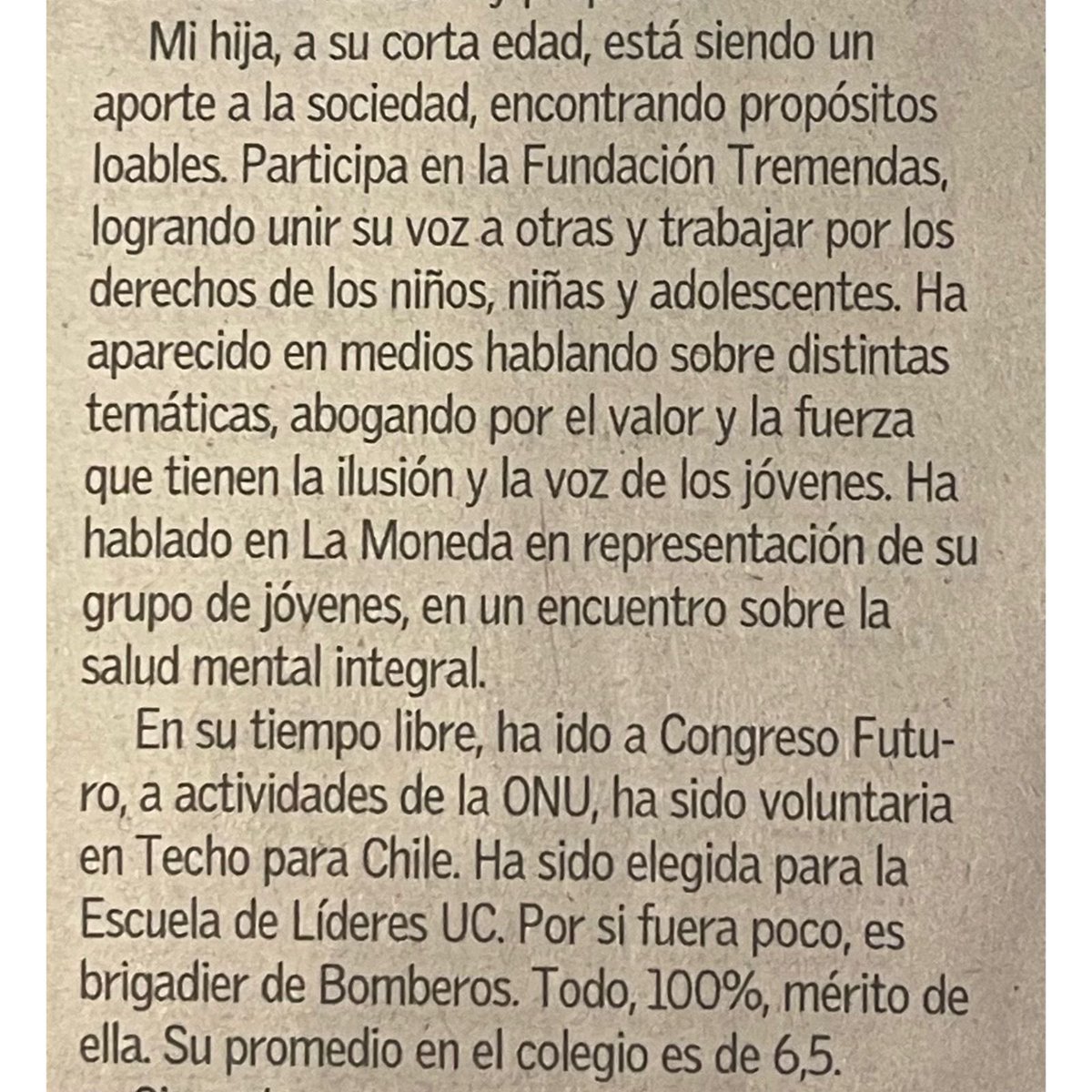 nsalas_t's tweet photo. Aquí dándomelas de opinóloga en el Mercurio de hoy…
Un tema interesante.. https://t.co/ArPPd0e1Ri