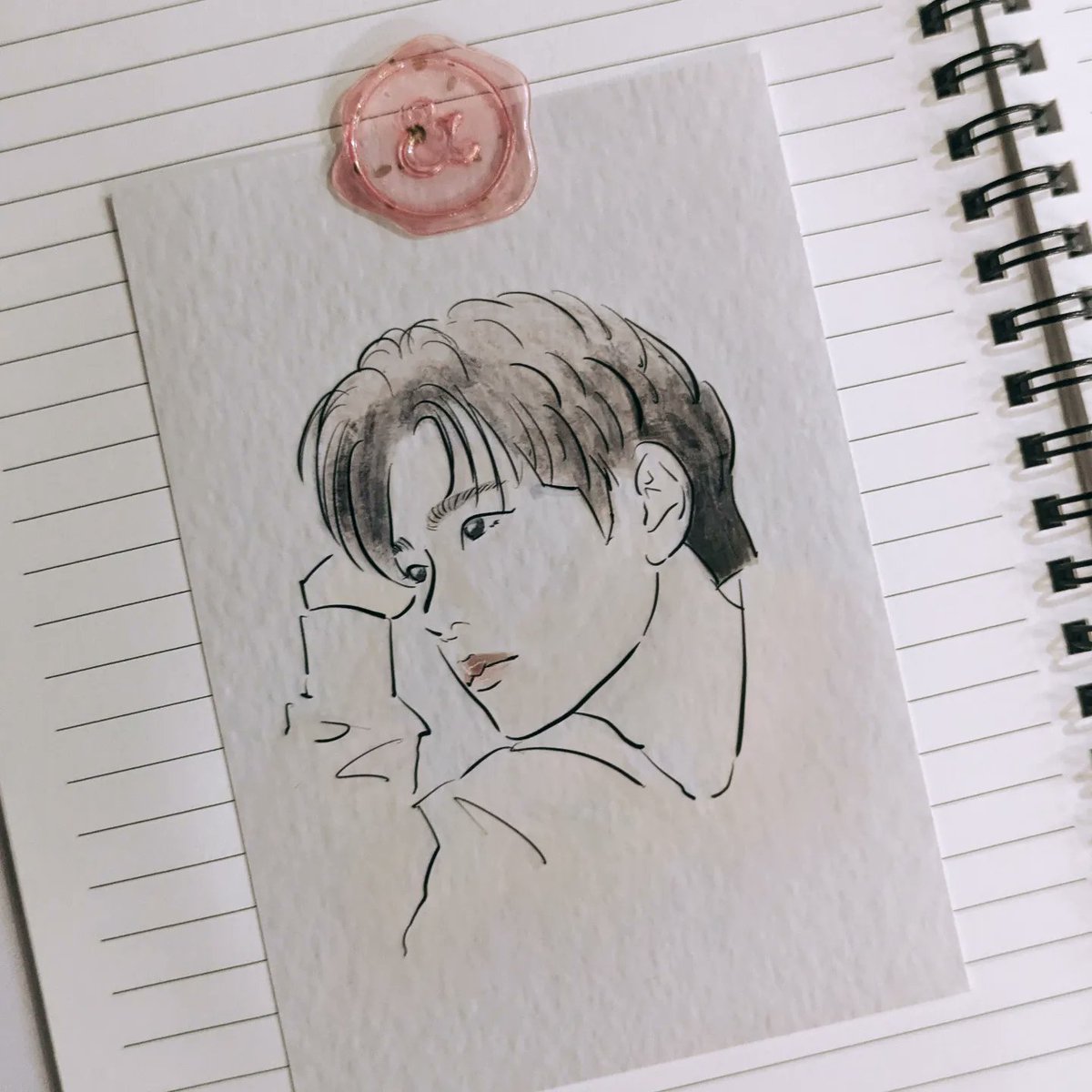 8Quuuh8's tweet photo. 王道にかっこいいイ・イギョンさん

#이이경 
#イイギョン
#fanart
#水彩 https://t.co/QxzS9EHP4I