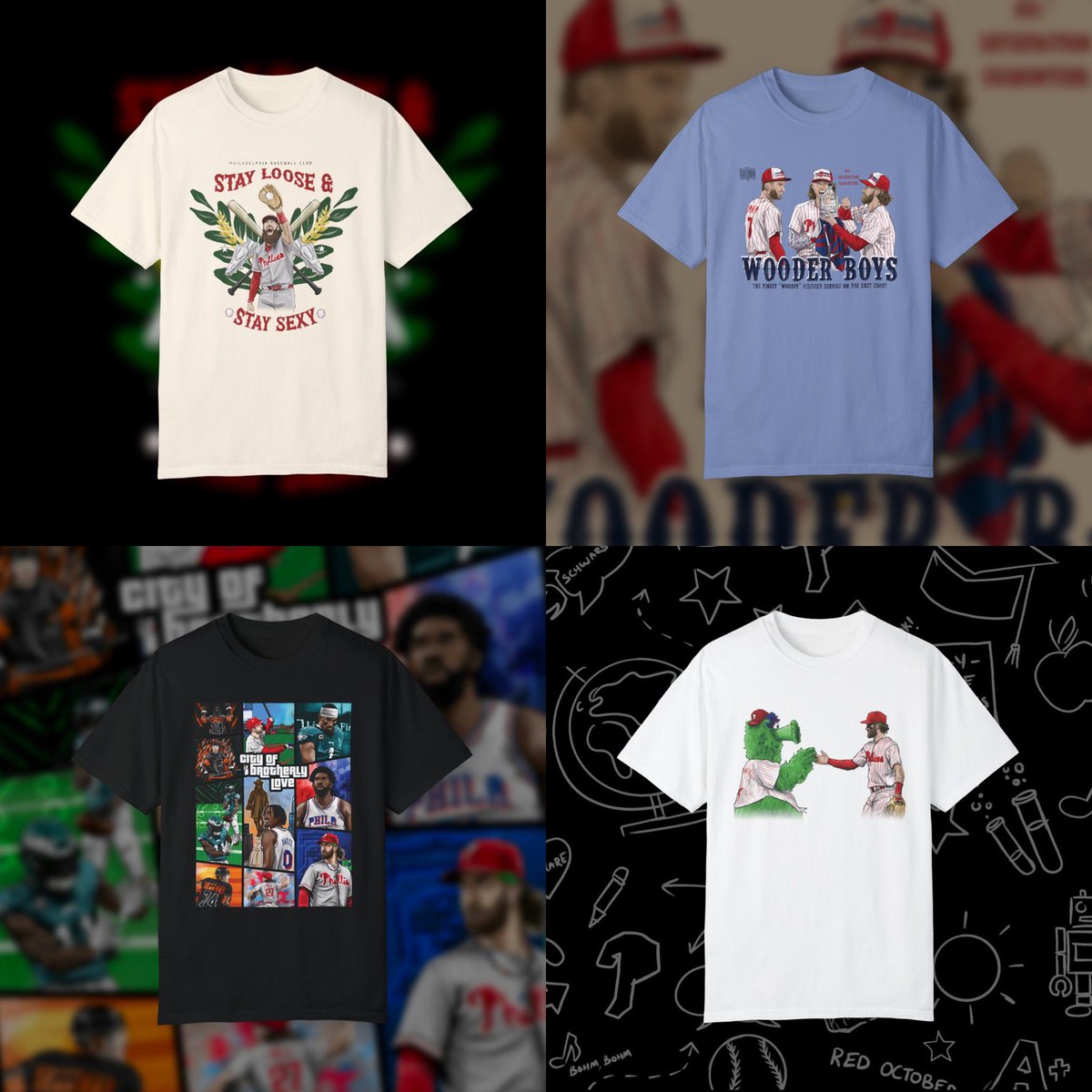 dhwanisaraiya_'s tweet photo. It is my birthday and the Phillies won so I would like to do something nice 🫡

I’m giving away a Hurts funko, a shirt of your choice, and 2 prints to one person

Nothing crazy, share it if you want, and reply with something good that happened to you recently 🫶🏽 https://t.co/sspsYS2S7N