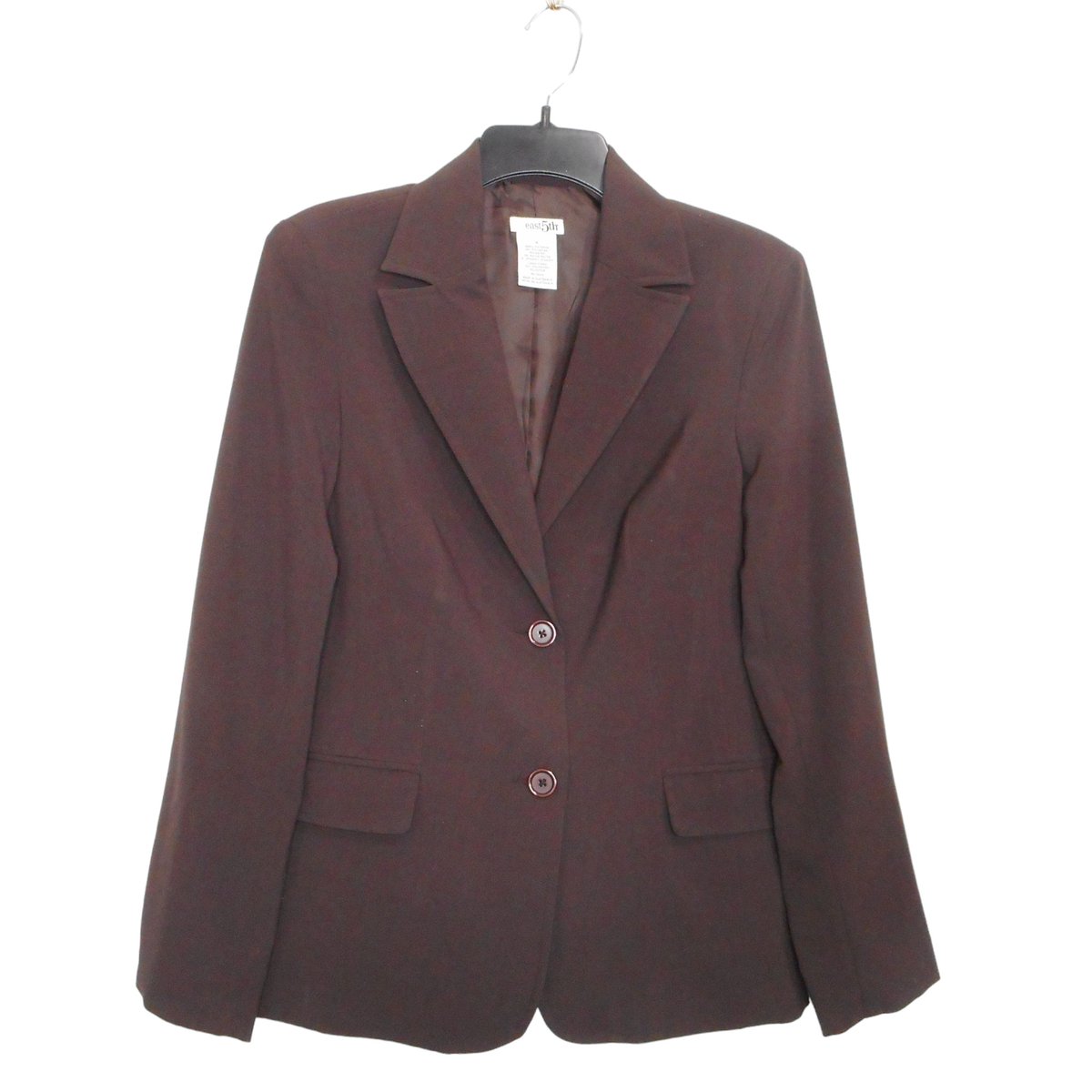 bevsshop's tweet photo. Check out East 5th Blazer Womens 6 Brown Polyester Rayon 2-Button Pockets Lined Career Office #east5th #womensblazer #blazer #careerwear #fallapparel #fallclothing #womensfashion #preloved https://t.co/oZV4dgOYCH #eBay via @eBay https://t.co/8ksrBzNJ4L