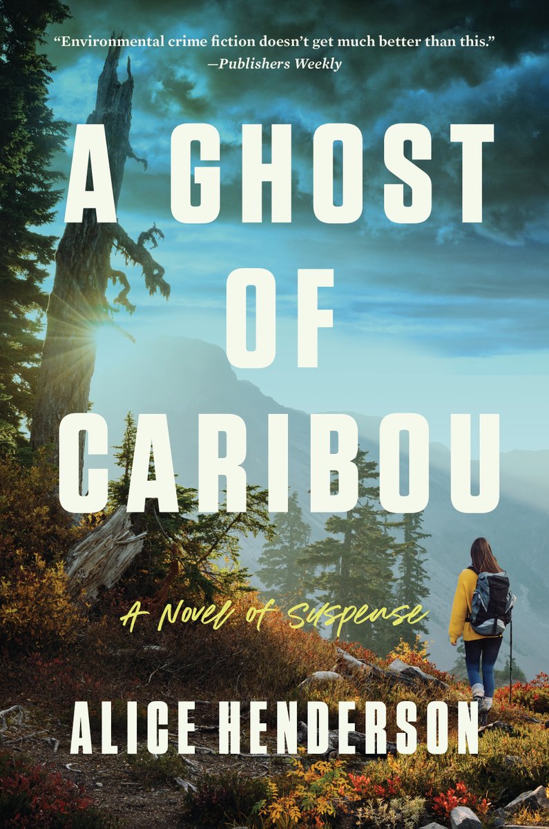 Writer_Alice's tweet image. I'm very pleased to present the cover reveal for the paperback version of A Ghost of Caribou!  The hardcover, audiobook, and ebook of the novel is currently available, and the paperback will be out in February 2025. 

barnesandnoble.com/w/a-ghost-of-c…
