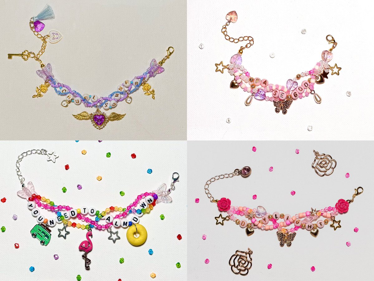 Oh here we go again.. 
✨GIVEAWAY✨ 
2 winners! (Open internationally)
🥇 gets a CUSTOM matching necklace/bracelet set! 
🥈 gets a Custom bracelet! 
TO ENTER:
✨Like 
✨Retweet 
✨Comment your favorite album!
✨Follow me! (So I can message you if you win) 
Ends August 16th!