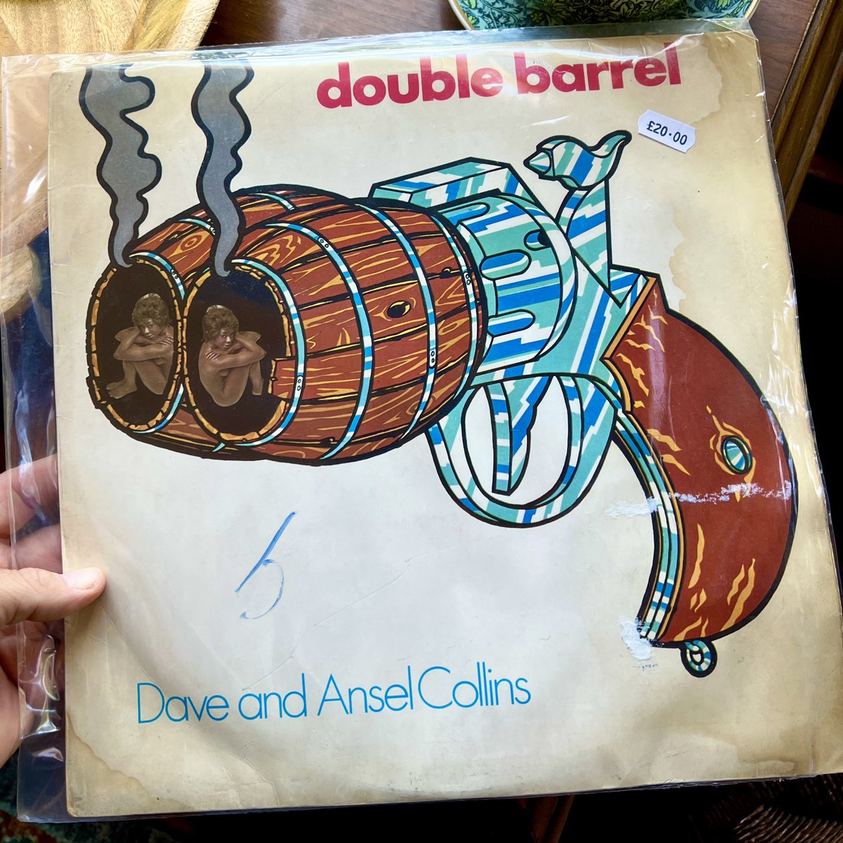 toasterbrunch's tweet photo. Dave &amp; Ansel Double Barrel LP 1971 on Trojan @thespyfm @KOSURadio #reggae #spiritof https://t.co/N69MZQy1t9