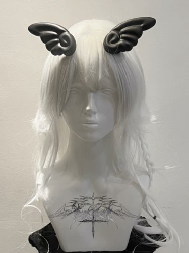 I just received [$5.14]Black/White Angel Wings Jirai Kei Hairclips via Throne. Thank you~! ?uwu ? https://t