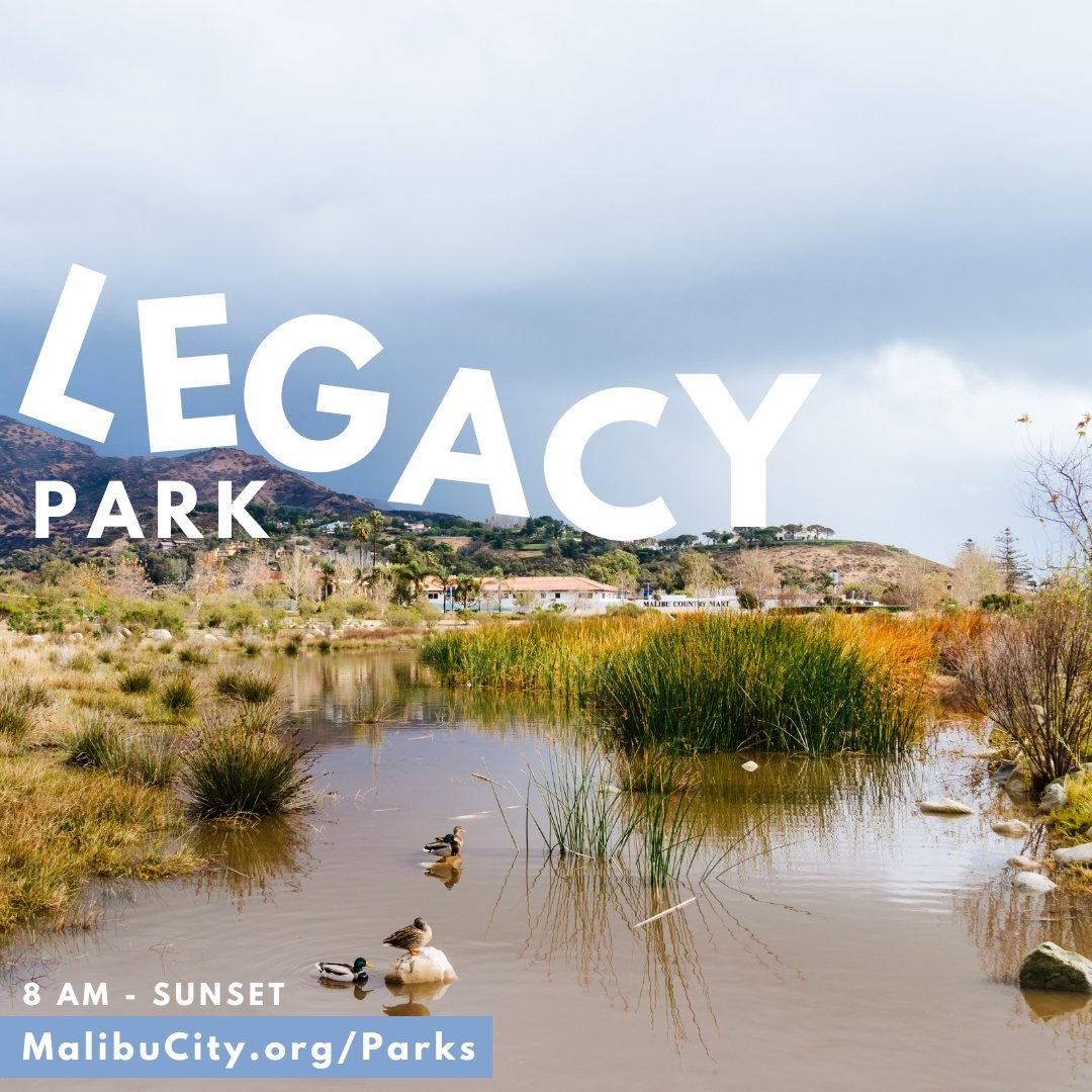 🌿PARK HIGHLIGHT – Over the years, Legacy Park has excelled in becoming an outdoor living and learning center, as it is the host of the Agents of Discovery, Parks Make Life Better Mission, the Nature Walk and Storytime Program, and many more to come this fall.#Malibu #LegacyPark