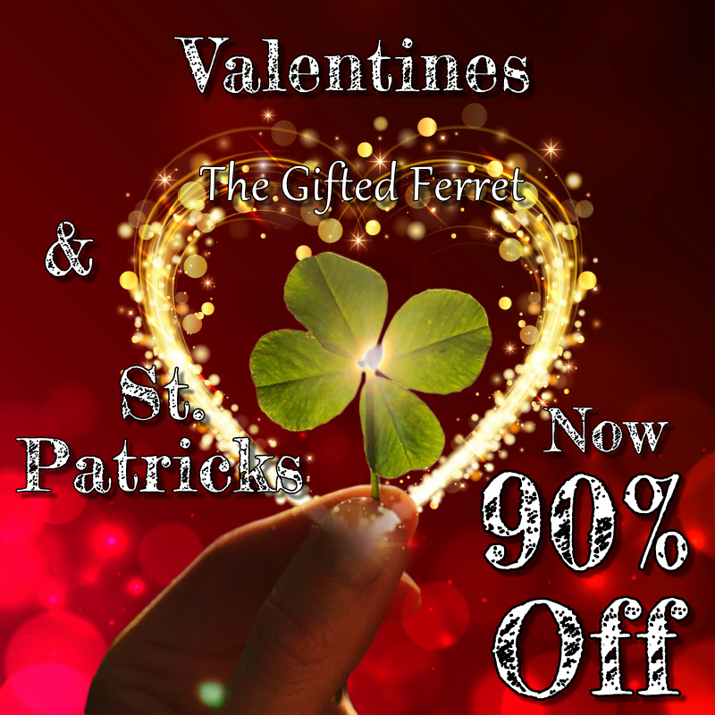 TheGiftedFerret's tweet photo. Starting Tuesday, now all remaining Valentine's Day and St. Patrick's Day items are reduced to an amazing 90% Off! Don't miss the continuing mark downs during our final days. Also, most store furniture and fixtures are for sale, please see our website for an updated list. https://t.co/lgv26EySmx