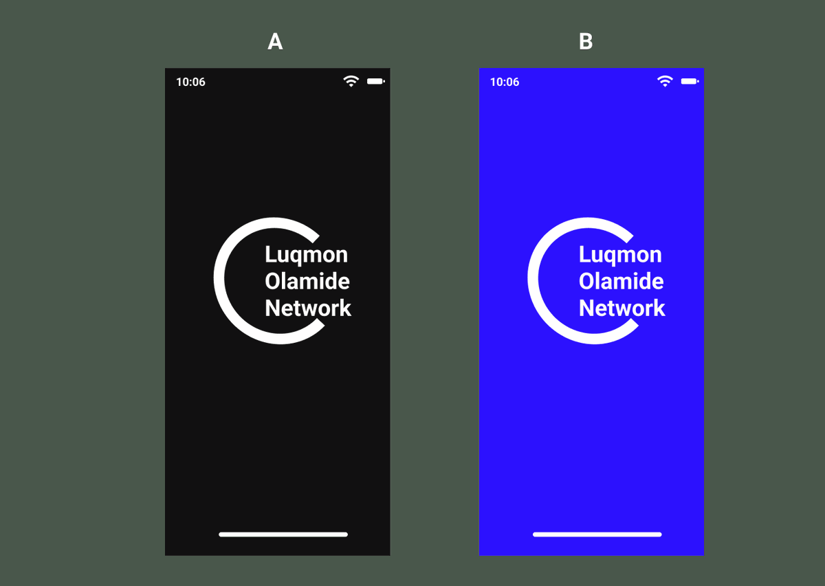 UxByAdam's tweet photo. Hey designer and developer , am a newbie,  need your ur feedback on this images A or B? https://t.co/QDNpaLiwMw