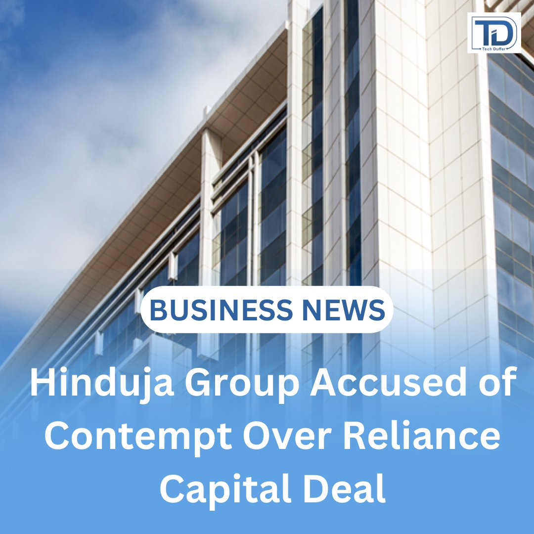 _techduffer_'s tweet photo. Reliance Capital claims Hinduja Group's IIHL failed to deposit ₹2,750 crore as required, violating NCLT orders. 

Accusations include non-compliance with acquisition terms and legal obligations.

#anilambani #relianceindustries #Reliance #MukeshAmbani #capitalism #acquisition https://t.co/Qbrorr6WE5