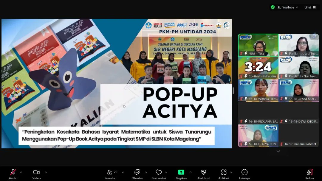 pkm_acitya's tweet photo. [PELAKSANAAN PKP2]🚀

Holaaa sobat Aciters🧚🏻‍♀️✨

Alhamdulillah tim kami telah melaksanakan presentasi PKP2 nihh😎🤩 walaupun rasanya sangat dag dig dug😔 tapi harus doa yang terbaik pastinya 🌈

Bismillah PIMNAS💫🥰

Tunggu untuk kegiatan kami selanjutnya yaww🔥 stay tune ya gaiss https://t.co/R098p7y3EV