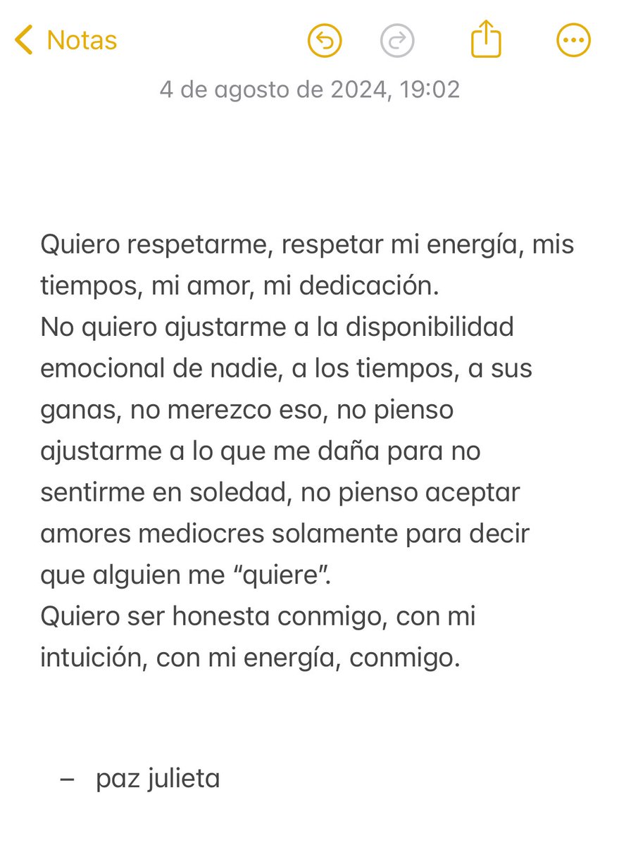 “Escucharme y estar para mí”