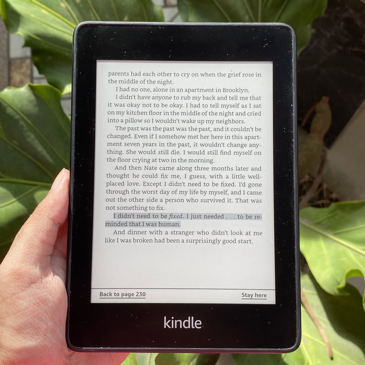 bookwormdaily's tweet photo. “I didn't need to be fixed. I just needed... to be reminded that I was human.” https://t.co/DXo34nDT12