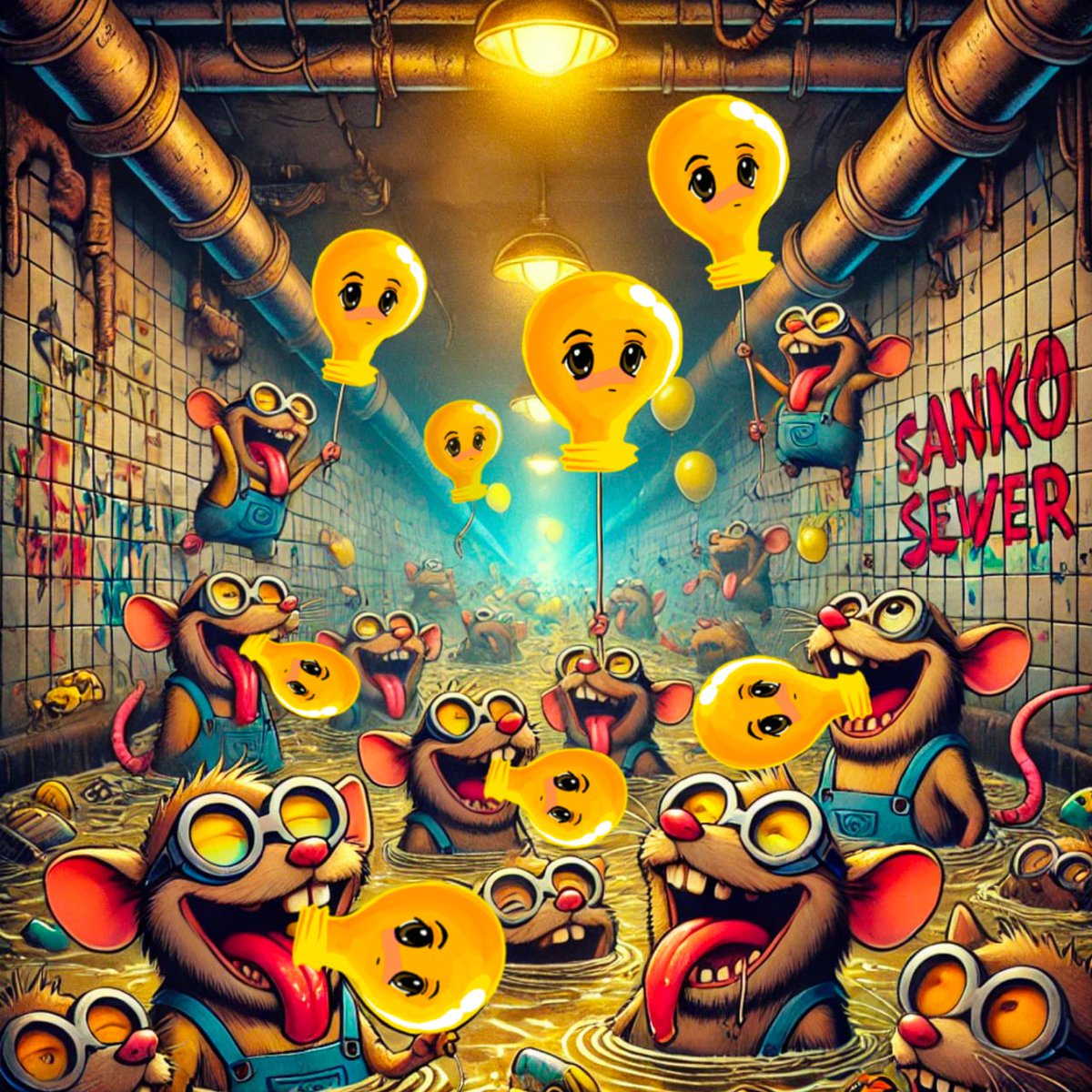 Are You Shiddin'? Pissin'? Fardin'? Huffin' With The Sanko Sewer Rats Anon?