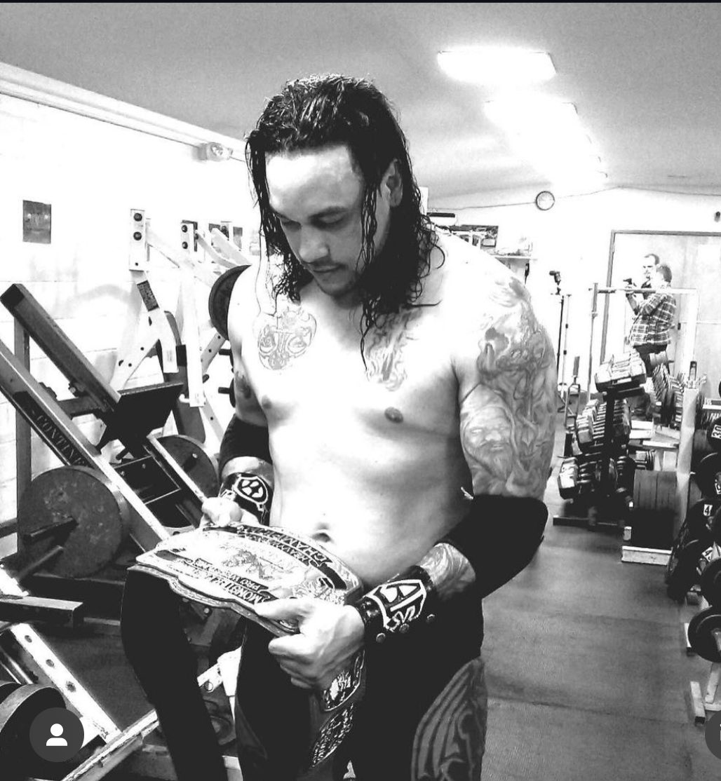 4MonsterFactory's tweet photo. A nod to @ArcherOfInfamy for doing what most thought could never happen! We always believed in you &amp; most importantly YOU always believed in you! We can’t wait for your next championship reign! 

 - @coachdannycage 
#monsterfactory #allrise #wwe https://t.co/t8TD5r5AKv
