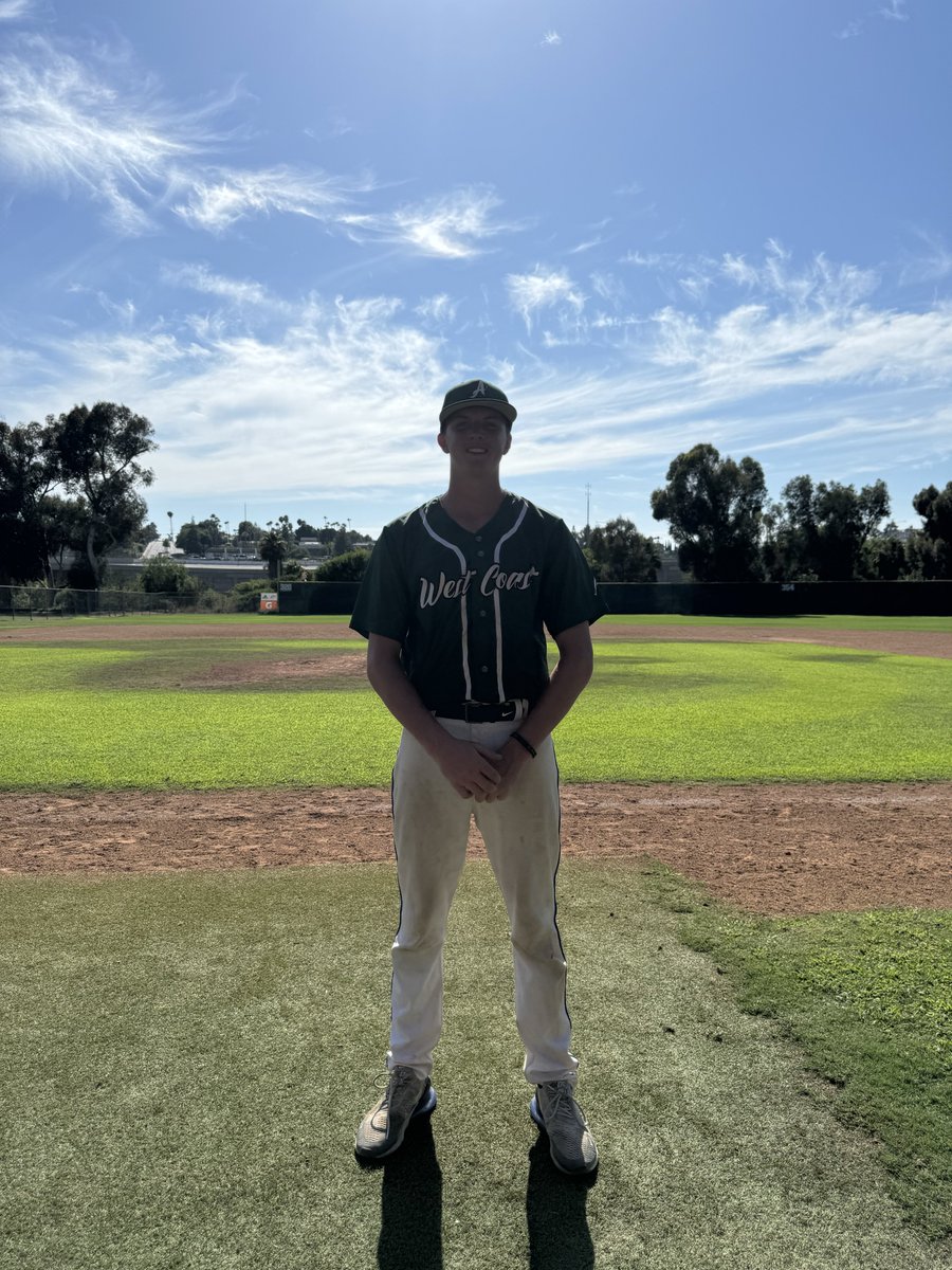 Five Tool California (@fivetoolca) on Twitter photo #FiveToolWestWS F: <a href="/_WestCoast_A/">WestCoast_A’s</a> 2026 7, Badlands Baseball 16U 4
PoG: DJ Sweeney 1-2, HR, 2 RBI, 2R, 2 HBP #FiveToolWestWS F: <a href="/_WestCoast_A/">WestCoast_A’s</a> 2026 7, Badlands Baseball 16U 4
PoG: DJ Sweeney 1-2, HR, 2 RBI, 2R, 2 HBP