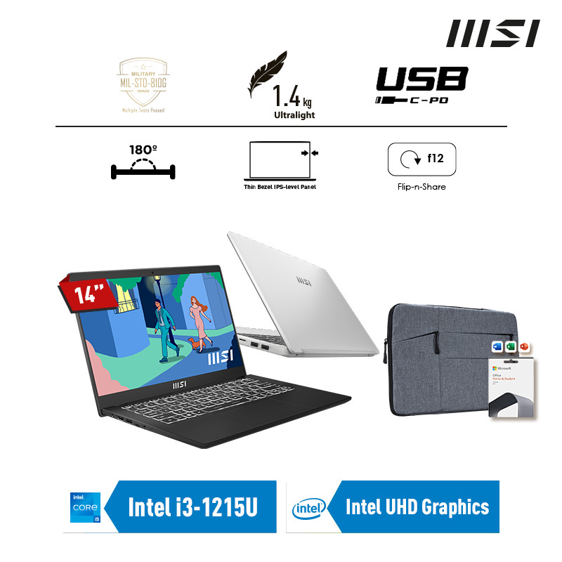 alterdiaz's tweet image. MSI Modern 14 C12MO 
Core i3-1215U UHD Graphics 14" FHD IPS
tokopedia.link/6ZRGTKHDNLb
.
#notebook #laptop #msi #modern #surabaya 
#sidoarjo #gresik #kekinian #terkini #hits
#viral #trend #trending #fyp #windows 
#intel #i3 #uhd #wifi6