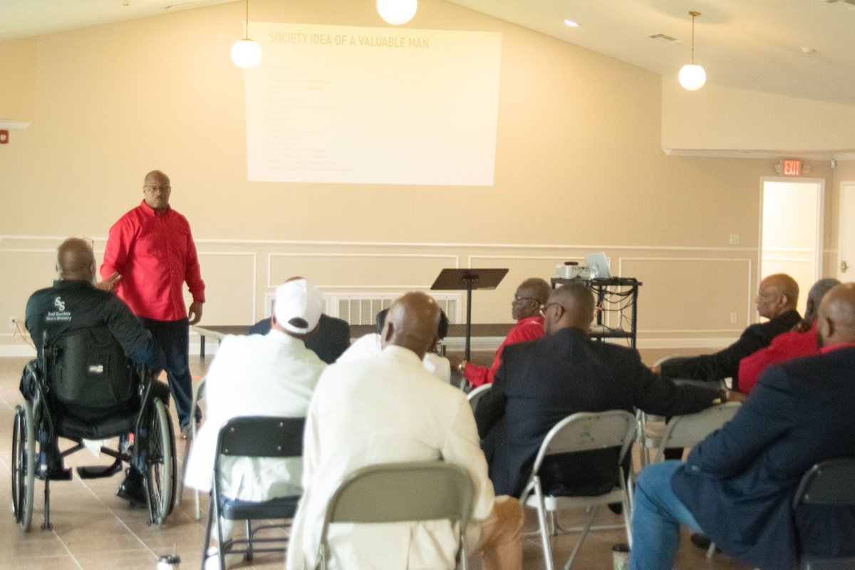 TrinityGCOC's tweet image. First Sundays at the Gardens are always special! Our women dressed in green as they learned about envy and the men were dressed in red for their devotional. Join us next time in September! #fellowship #Devotional