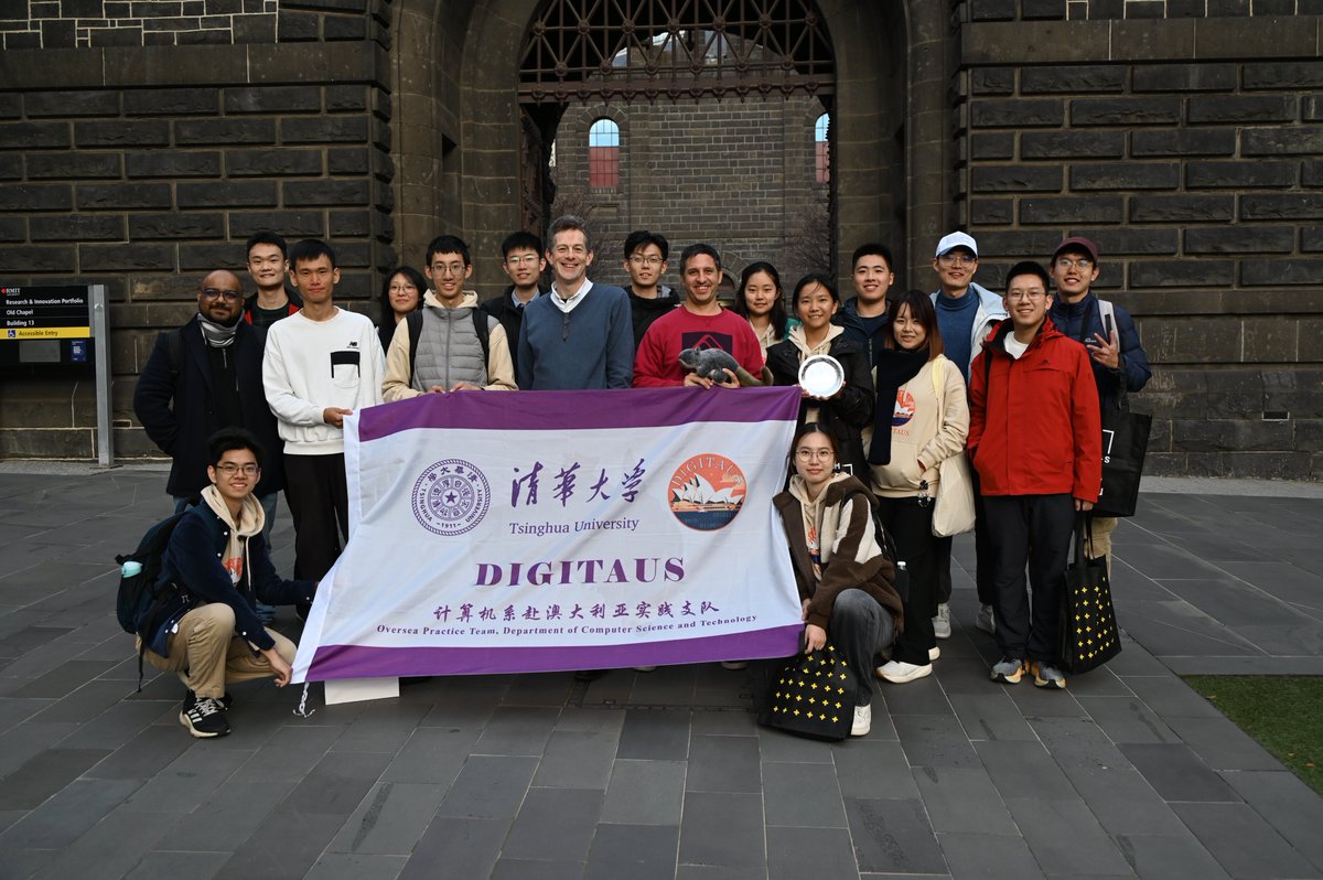 Mark Sanderson (@ir_oldie) on Twitter photo Wonderful to meet the students of <a href="/Tsinghua_Uni/">Tsinghua University</a> visiting <a href="/RMITComputing/">RMIT School of Computing Technologies</a> and @AdmsCentre on Friday. Thank you to <a href="/SachinPC10/">Sachin PC</a> <a href="/Marwah_k/">Marwah Alaofi</a> <a href="/damiano10/">Damiano Spina 🦋@damianospina.com</a> Yueqing and Kun for organising. Note to self, our group needs a flag :) <a href="/mzhang_bj/">Min Zhang</a> Wonderful to meet the students of <a href="/Tsinghua_Uni/">Tsinghua University</a> visiting <a href="/RMITComputing/">RMIT School of Computing Technologies</a> and @AdmsCentre on Friday. Thank you to <a href="/SachinPC10/">Sachin PC</a> <a href="/Marwah_k/">Marwah Alaofi</a> <a href="/damiano10/">Damiano Spina 🦋@damianospina.com</a> Yueqing and Kun for organising. Note to self, our group needs a flag :) <a href="/mzhang_bj/">Min Zhang</a>