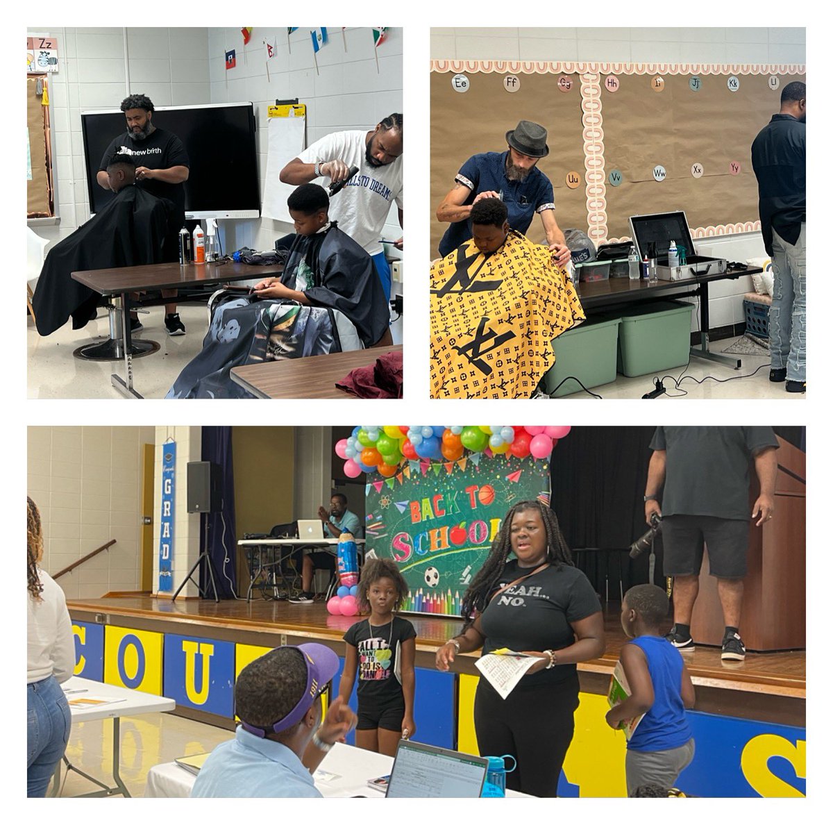 canerunfrc's tweet photo. Thank you @_NewBirth_  &amp; our generous partners with Rubbertown Advisory Council, all the wonderful vendors &amp; volunteers, &amp;  @FRYSC_JCPS  for a fantastic day of service at Cane Run! We helped 563 students start 24/25 off right! 
@JCPSAsstSuptASP @JCPSCoS https://t.co/S4urvancMP
