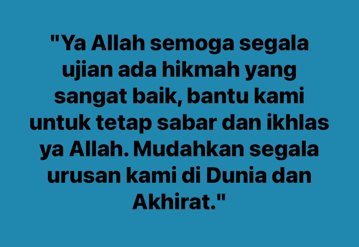 SantapanMinda's tweet photo. Amin Ya Allah. https://t.co/MwGLRLze59