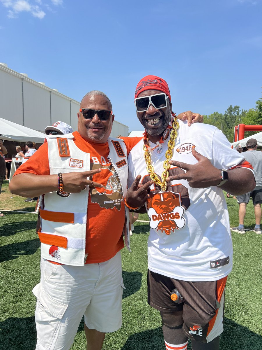 traincarter's tweet image. Browns training camp