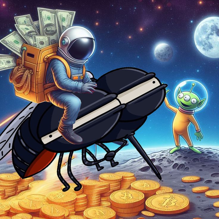 Help us take the first mosquito to the moon!
