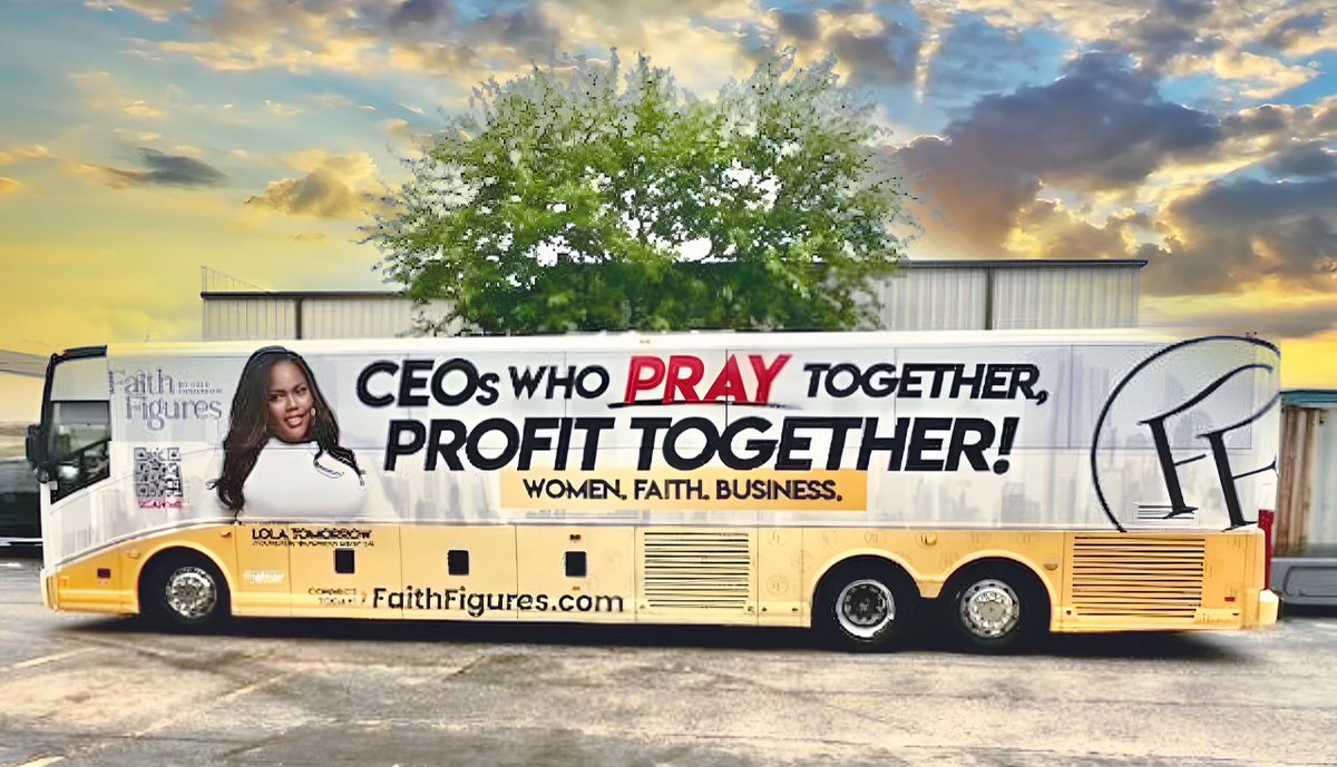 BusWrap's tweet photo. Bus Wrap Inc launched an amazing bus tour featuring a vibrant wrap for Lola, in support of https://t.co/hKCY8hHaBy! Stay tuned for updates, and let’s spread the message far and wide! #FaithFigures #BusTour #buswrap #BusWrapAds
Get A Free Quote: https://t.co/i1U4ADLE1H https://t.co/MMUKyMsvQ2