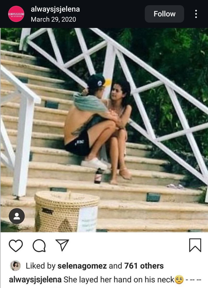 luvshelo's tweet photo. In 2020, Selena liked some Justin Bieber pictures despite him being married with Hailey bieber https://t.co/boFnnAvJ5k