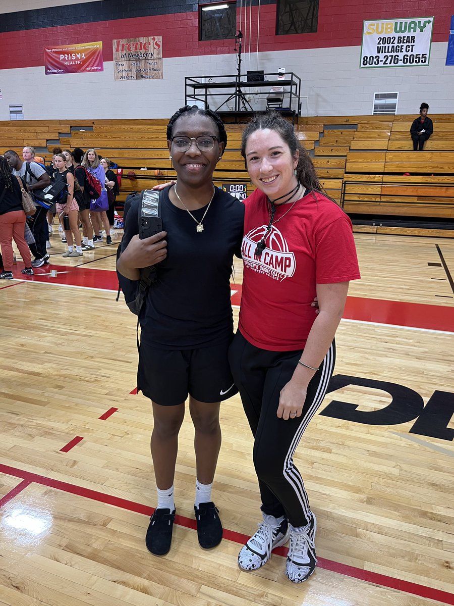 Had a great time at Newberry’s Elite Camp. Thank you <a href="/newberry_wbb/">Newberry WBB</a> for having me.