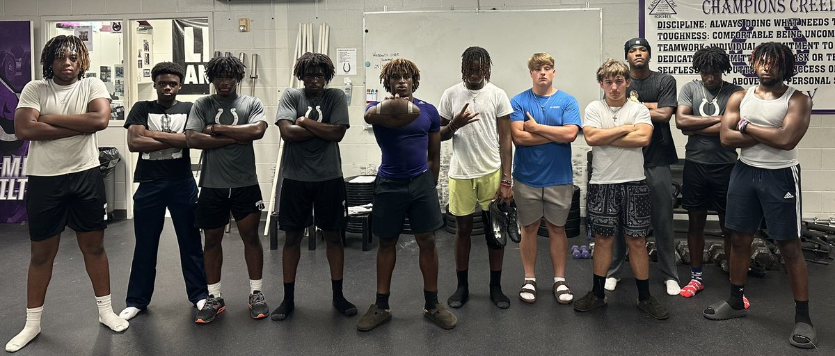 bj_whitehead's tweet photo. Sunday Crew!!! #barsloaded #daytonbarbellclub #allgasnobrakes #EATTNT @MarcusJamesIII @KiranSimon10 @DenimFoster1 @2xtimesmj @AshantiAllenjr2 @Jackriley1616 @lanemitchell02 @2stunnaa_ @jaleel_kendrick @Braeden_White6 https://t.co/WhsXoJ6PCt
