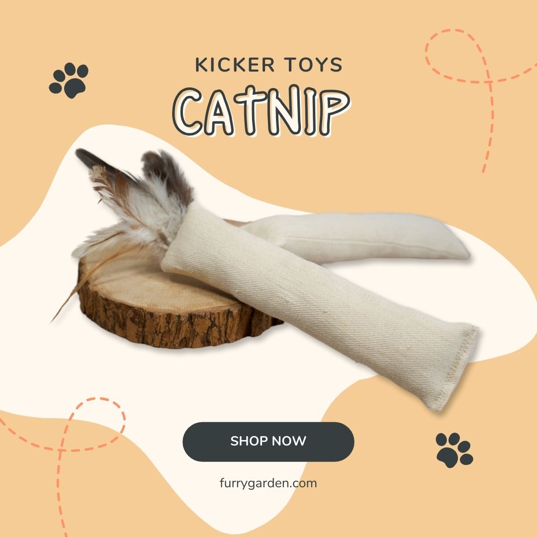 FurryGardenCo's tweet image. 🐱🌿 Keep your feline friend entertained with catnip kicker toys! These fun and stimulating toys are perfect for satisfying your cat&apos;s natural hunting instincts while providing hours of playful fun. 🐾💚 #CatLovers #CatnipToys #KittyPlaytime

Shop now furrygarden.com/collections/ca…