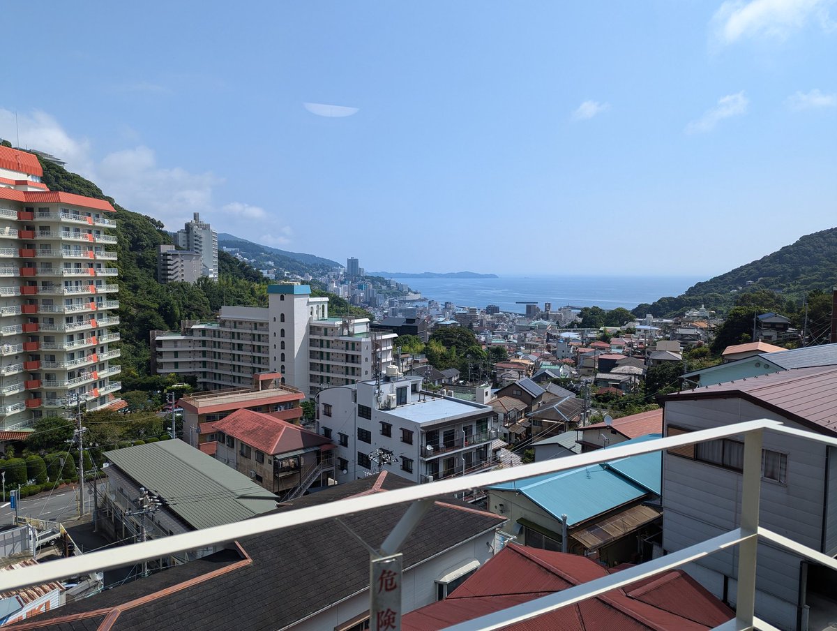 nanmei0201's tweet photo. 昨日から熱海旅行で旅館に泊まりました。いいリフレッシュ(*^^*) https://t.co/aflAJ8ruz4