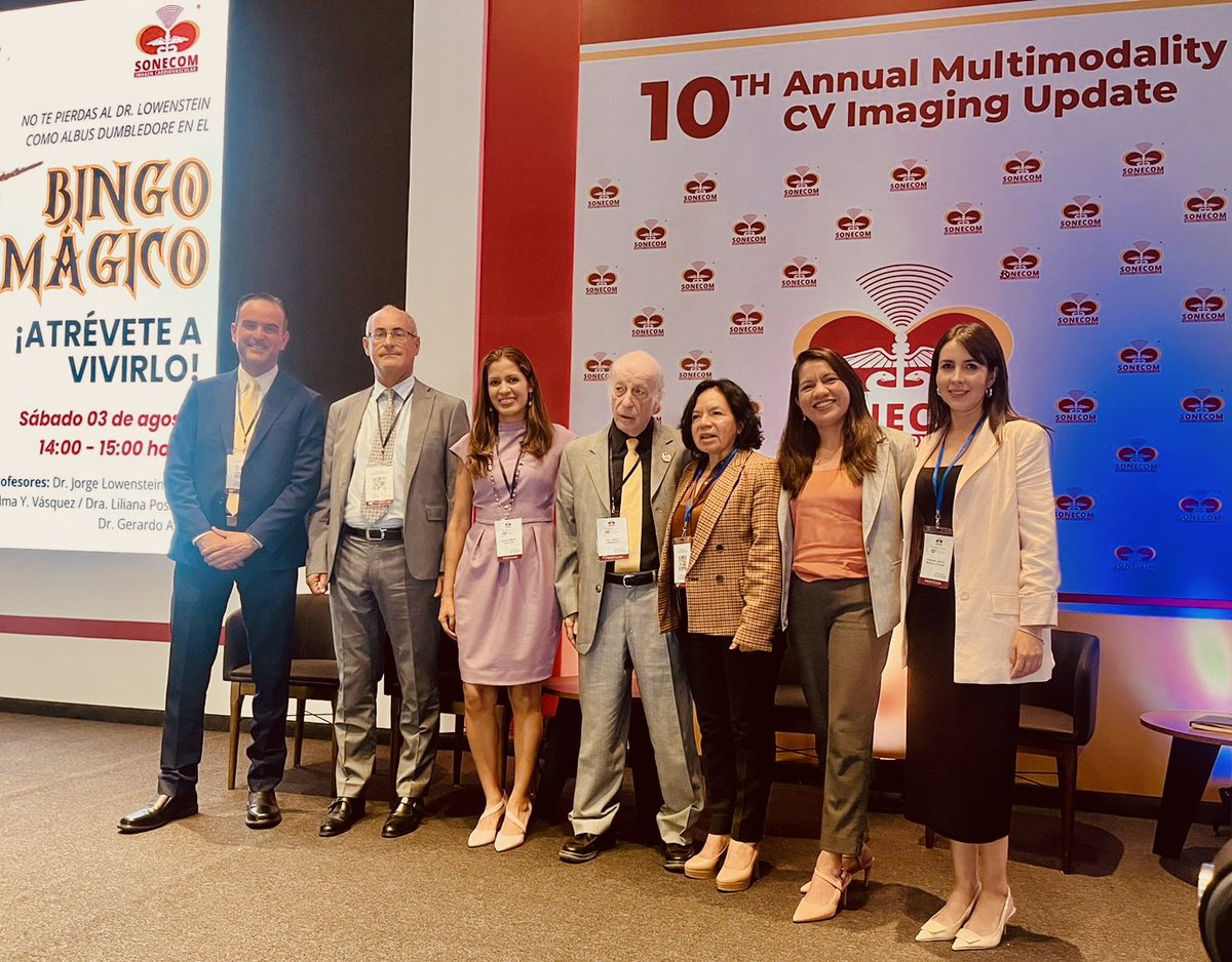 drEdgarFuentes's tweet image. #sonecom2024

3️⃣ espectaculares días llenos de imágen cardiaca 🫀🖼️ 🪄 .

Un gran honor compartir y aprender con grandes profesores, maestros y amigos @VDelgadoGarcia @lpbadano @JRodriPalomares @FedericoAsch 

@SONECOM_AC 🇲🇽 

Muchas gracias @VazyurVasquez