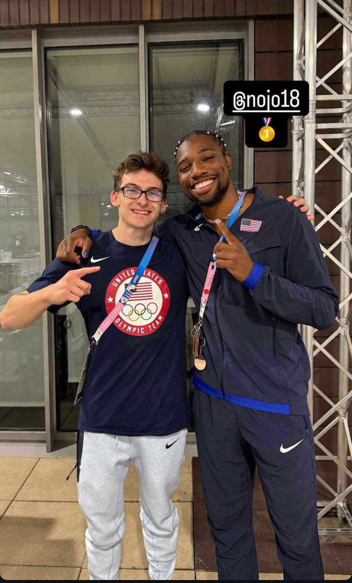 sammyersson's tweet image. One of the great joys in the Olympics is athletes being fans of each other