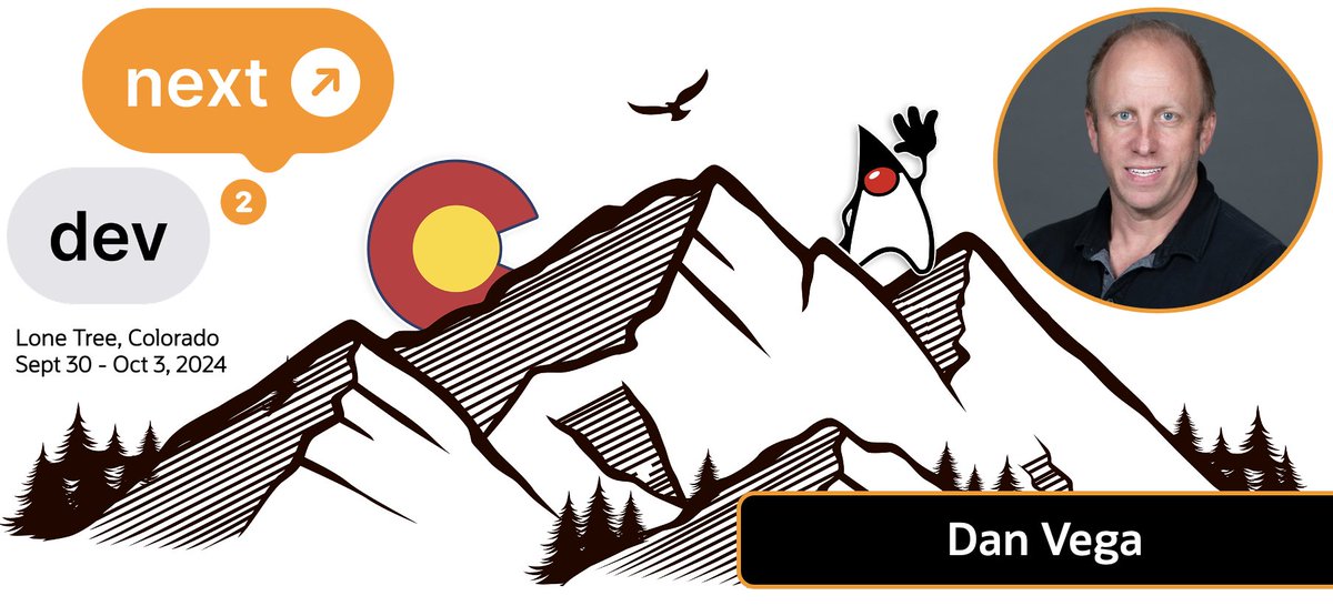 🧵 9/

At @Dev2Next...

🛜 Connect with #Java expert <a href="/therealdanvega/">Dan Vega</a> 
🎟️ Register NOW and SAVE $50!
🛟 Use discount code: WHATS_NEXT
➡️ dev2next.com

#Dev2Next